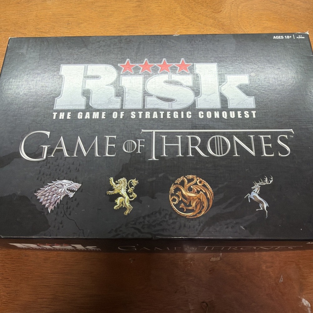 Risk Game of Thrones Board Game Strategy - Missing Two Red Dice